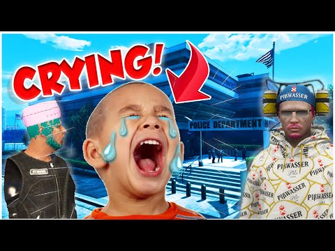 Getting ANGRIEST Kid Cop BANNED in GTA RP!