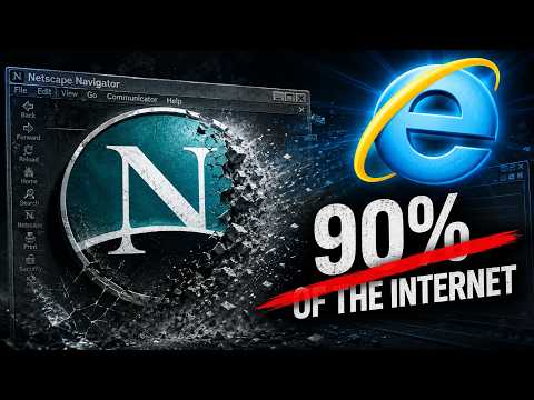 Netscape Had 90% of the Internet. Then Microsoft Made Browsers Free