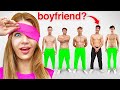 Girlfriend Tries To Find Boyfriend Blindfolded Emotional