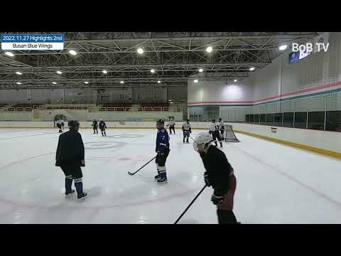 #52 2022.11.27 Busan Blue Wings Sunday Ice Hockey Highlights 2nd part
