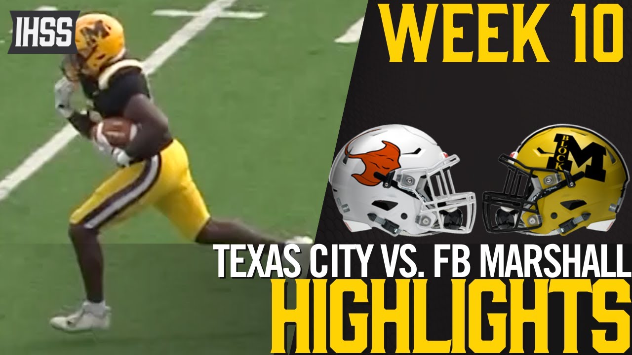 Marshall Triumphs Over Texas City 38-17, Playoff Hopes Live On