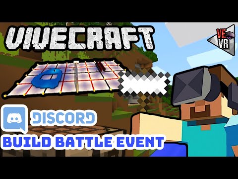 Minecraft VR: Build Battle! | Discord Event Recap | Oculus Link Gameplay