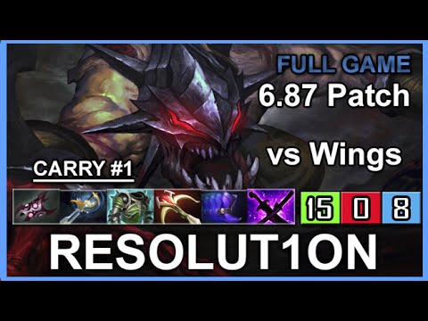 DC Resolution Lifestealer vs Wings Manila Major Full Game