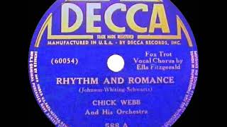1935 Chick Webb - Rhythm And Romance (Ella Fitzgerald, vocal)