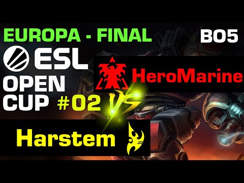 StarCraft 2 - HeroMarine vs Harstem (TvP) BO5 - FINAL - ESL Open Cup #02 - Europa [PT-BR]
