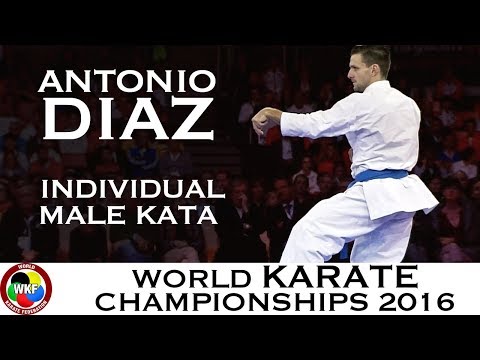BRONZE. Antonio Diaz. Kata Anan Dai. 2016 World Karate Championships | WORLD KARATE FEDERATION