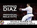 BRONZE. Antonio Diaz. Kata Anan Dai. 2016 World Karate Championships | WORLD KARATE FEDERATION