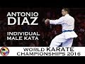 BRONZE Antonio Diaz Kata Anan Dai 2016 World Karate Championships WORLD KARATE FEDERATION