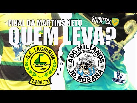 Clipe final Copa Martins Neto 2017 | Milianos x Lagoinha