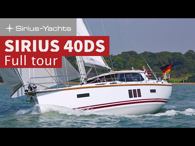 Sirius 40DS - Full Tour - See her in 2020 at the Seattle Boat Show