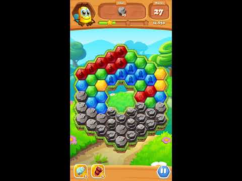 Bee Brilliant Blast Level 86 3 stars