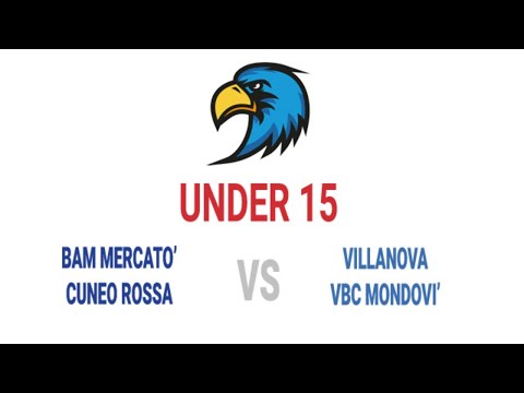 24-04-21: #U15M - BAM Mercato' Cuneo Rossa VS Villanova/vbc Mondovi' - ore 15.00