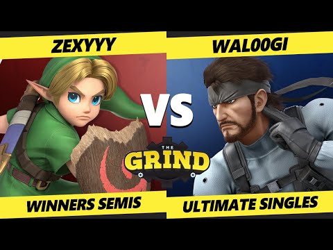 The Grind 193 Winners Semis - Zexyyy (Young Link) Vs. Wal00gi (Snake) Smash Ultimate - SSBU