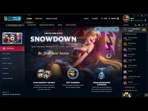 2017 My Snowdown Shop Skins | League of Legends