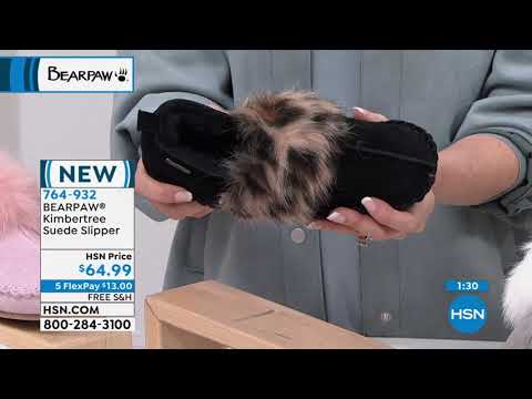 BEARPAW Kimbertree Suede Slipper