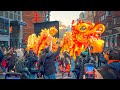 London’s Chinese New Year GRAND PARADE 2023 in Chinatown for Year of the Rabbit - 4K HDR 60FPS