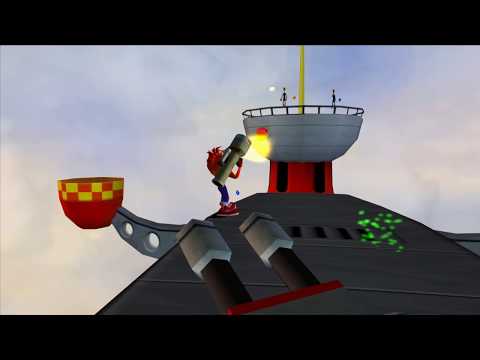 Crash TWoC - Walking on Airship (Cut Glider Level)