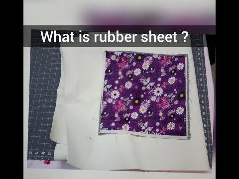 What is rubber sheet