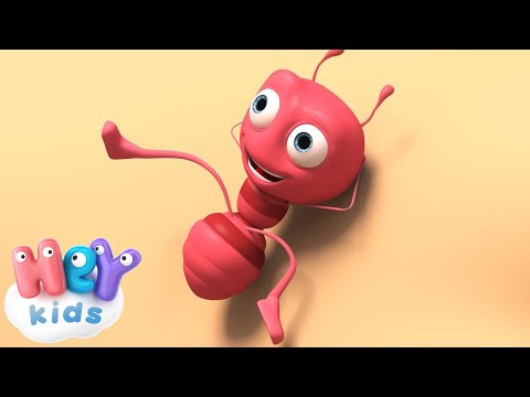 Formiguinha 🐜 Fui ao mercado | Música animada infantil - HeyKids