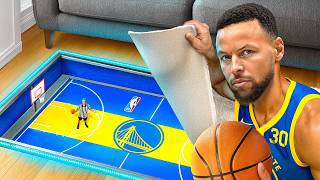 Download lagu I Built Steph Curry A Basketball Court In His House! mp3