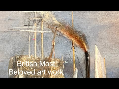 The Fighting Temeraire @ the National Art Gallery in London # Turner