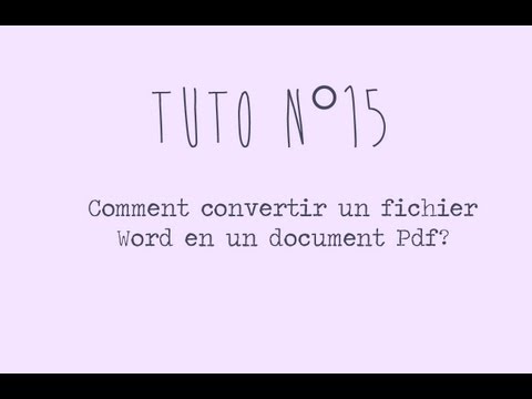 comment modifier un wps en pdf