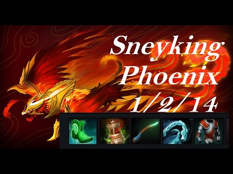 CR4ZY vs C9 Game2 Phoenix by Sneyking - Dota 2 BTS Pro Series Playoff