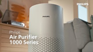 فيليبس جهاز تنقية الهواء 1000 سيريس منقي الهواء للغرف التي تصل مساحتها إلى 78 متر مربع