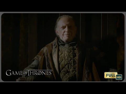 Walder Frey meets Talisa Maegyr in a very polite way - Game Of Thrones 3x09