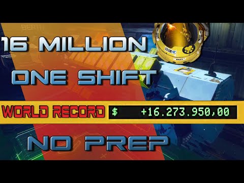 WORLD RECORD - $16.2 MILLION in ONE SHIFT! 15 minutes, Large Cargo Javelin Hardspace Shipbreaker