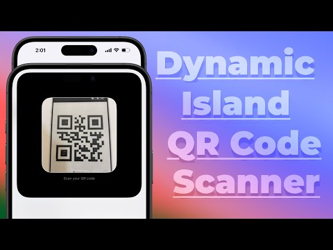 SwiftUI Dynamic Island QR Code Scanner | iOS 26 | Xcode 26