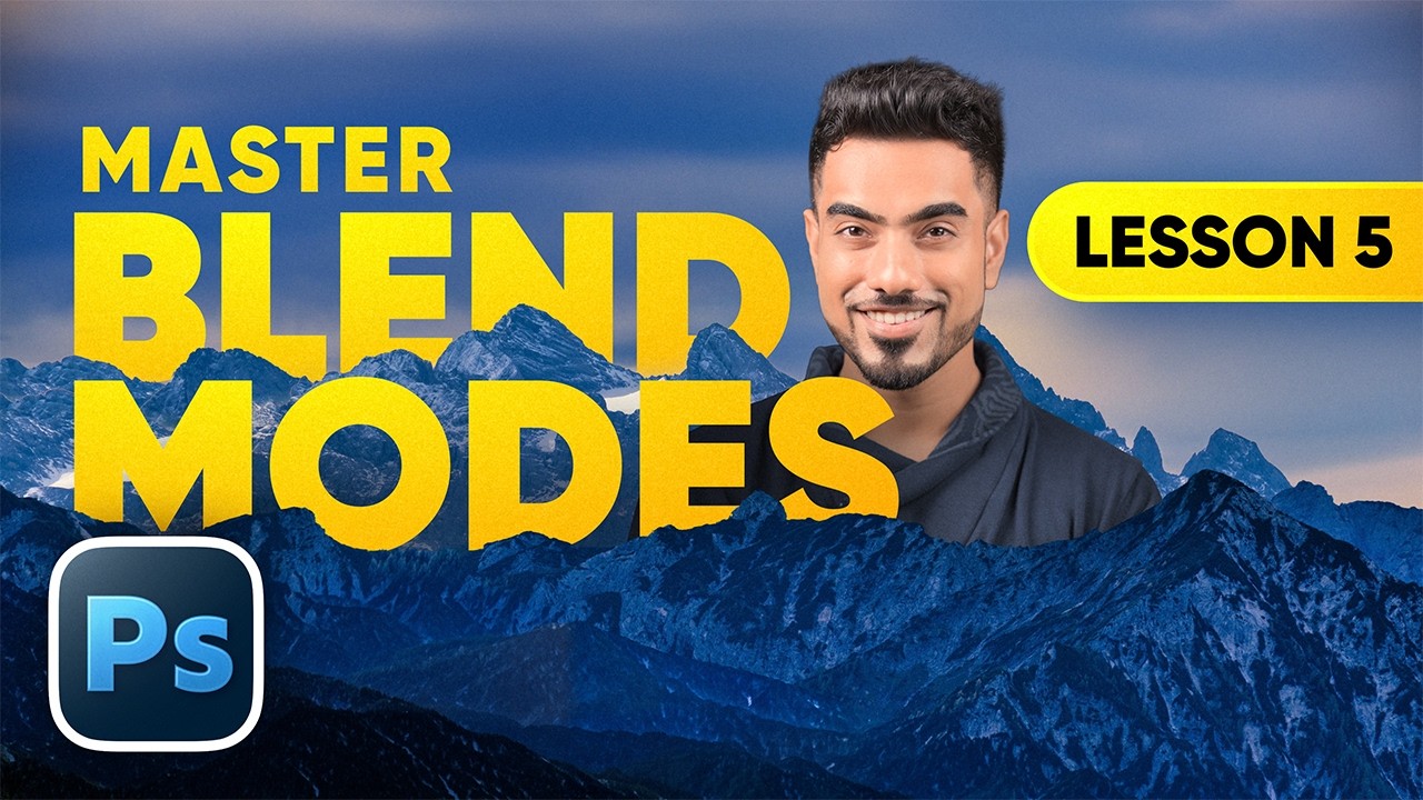 Blend Modes Masterclass: Photoshop for Beginners | Lesson 5