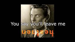Heathen (The Rays) | David Bowie + Lyrics
