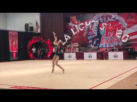 Viktoria Onopriienko ball - LA Lights 2020