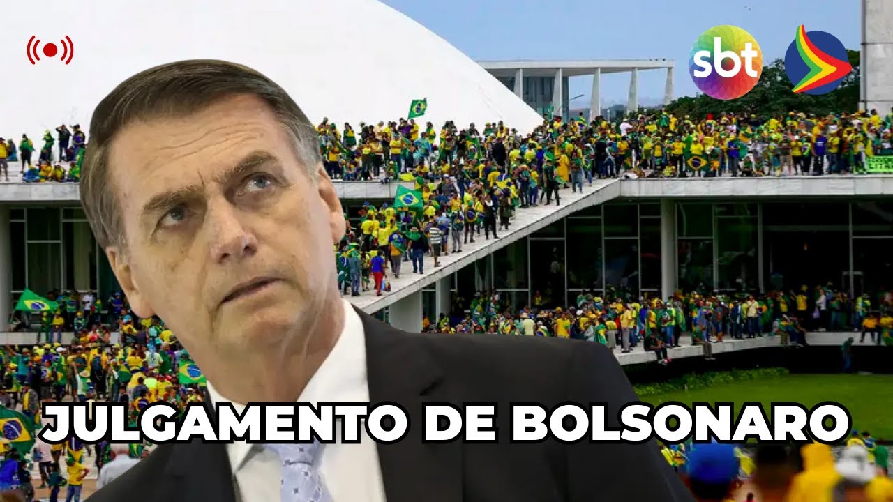 STF ao vivo: julgamento de BOLSONARO e outros réus pela trama golpista