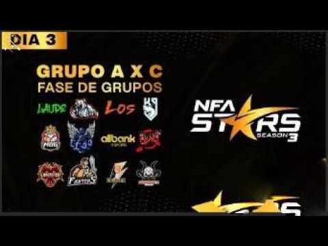 NFA STARS GRUPO B X D- LIGA NFA! PAIN GANHA RODADA 2 ! D4NTES AMASSA!