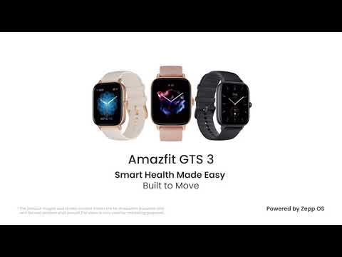 Get Moving with Amazfit GTS 3