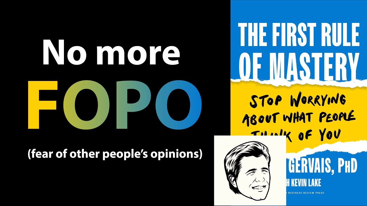 THE FIRST RULE OF MASTERY by Michael Gervais | Core Message