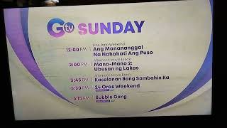 GTV Schedule Sunday on (March-3 2024)
