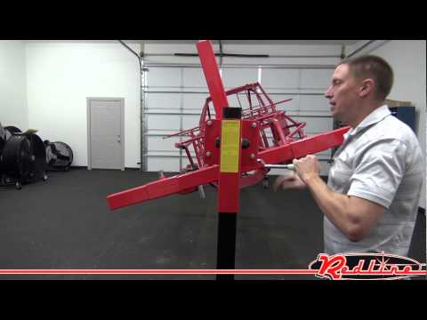 Redline RTS3000 Auto Rotisserie Restoration Classic Car Twirler