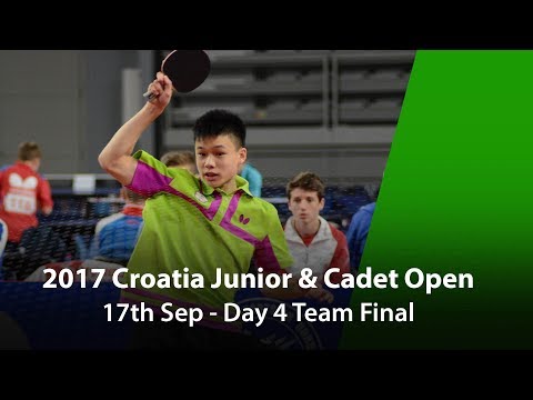 2017 ITTF Croatia Junior & Cadet Open - Day 4 Team Final
