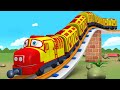 Let's Do It: Trains for Kids - Choo Choo Cartoon Train for Children - Toy Factory Cartoon Train