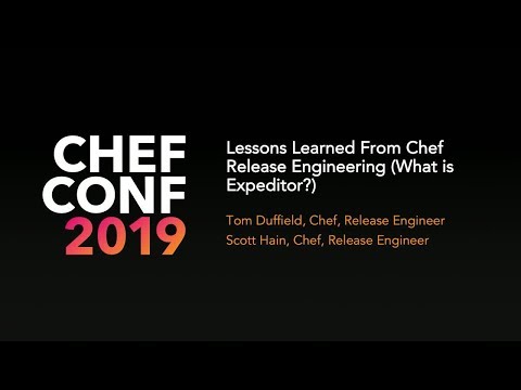 Lessons Learned from Chef Release Engineering (What is Expeditor?) slide