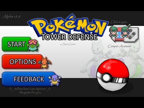 A Pokemon Fan Game - Pokemon Tower Defense Part 1