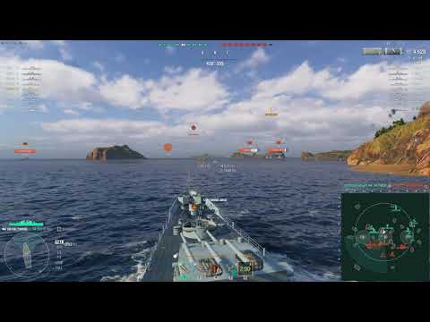 WoWs Baltimore 1944 45 Zigzag