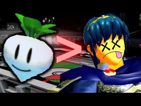 PEACH BEATS MARTH!?!? (MELEE)