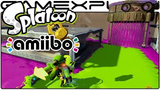 amiibo Splatoon Challenge - Mission 12 Flooder Junkyard w/Roller (60fps Gameplay)