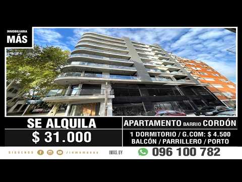 Video de YouTube - Apartamento Alquiler Cordón Montevideo iMas.uy ML *