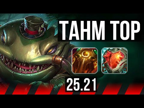 TAHM KENCH vs NASUS (TOP) | 700+ games | EUW Diamond | 25.21