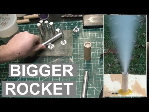 Were Gonna Need A Bigger Rocket - Machining and Testing Large Rocket Tooling Set - ElementalMaker